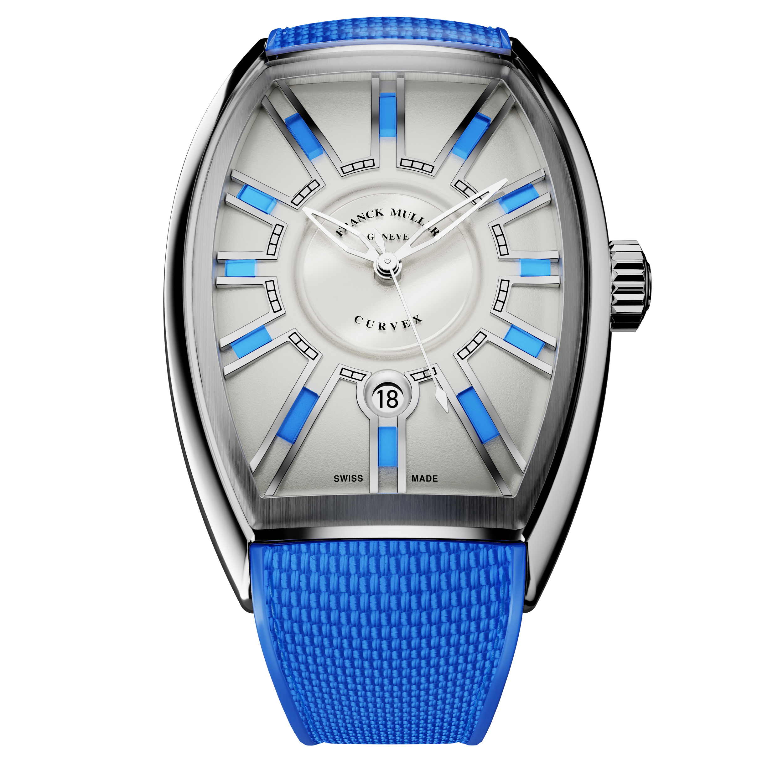 FRANCK MULLER トラベルポーチ 透明 フランク ミュラー トノウ カーベックス プティ レリーフ